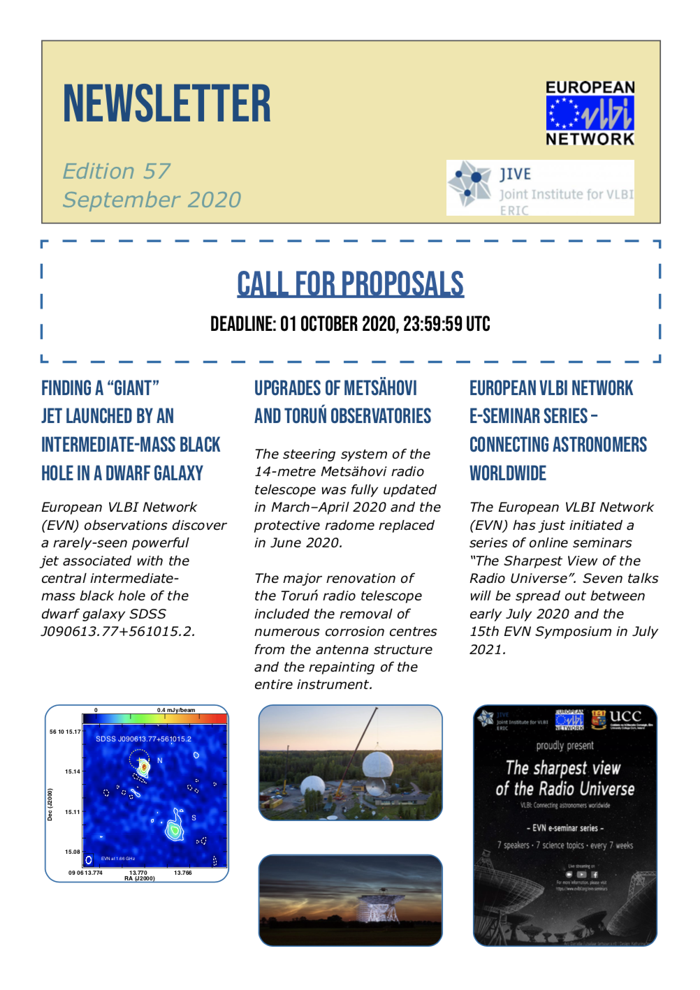 EVN/JIVE Newsletter ed. 57